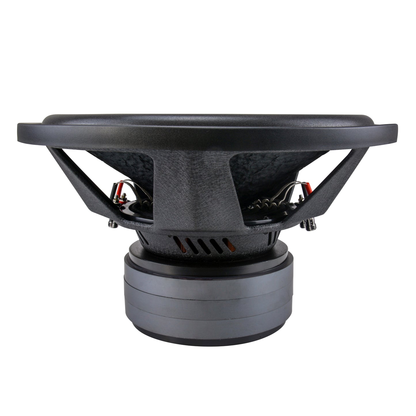 Soway SW12-37 12" 1200W Peak 800 W RMS 4Ω+4Ω Subwoofer (Black Iron Basket)