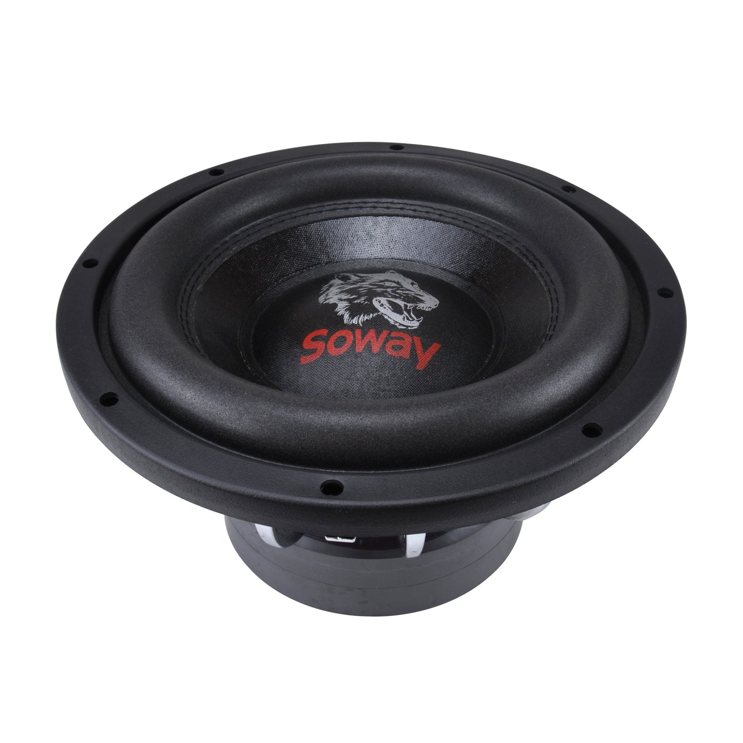 Soway SW12-75 12" 2000W Peak 1000W RMS 4Ω + 4Ω Subwoofer (Chrome Aluminum Basket)