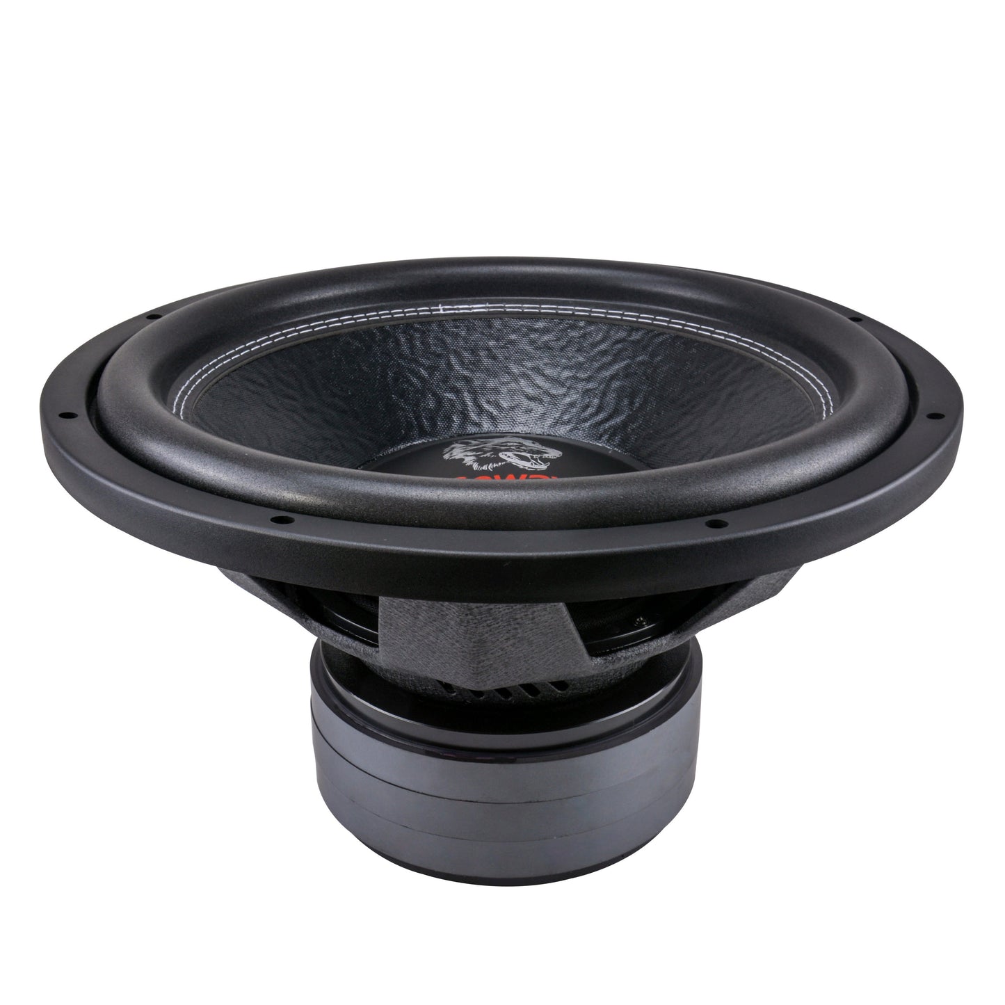 Soway SW15-37 15" 2400W Peak 1200 W RMS 4Ω Subwoofer (Black Iron Basket)