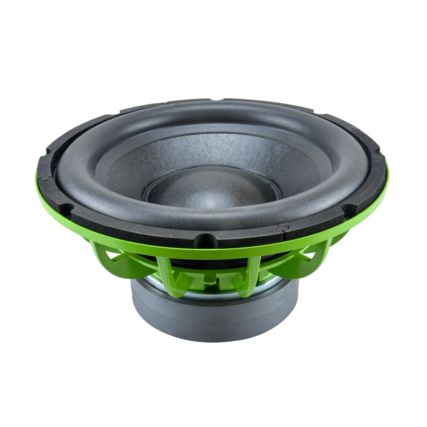 Soway NG-1217GR 12" 2000W Peak 1000W RMS 4Ω+4Ω Subwoofer (Green Aluminum Basket)