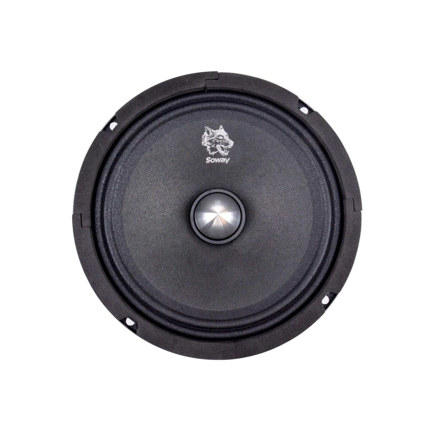 Soway SM606 6.5" 200W Peak 100W RMS Midrange Speaker (Black Iron Basket)