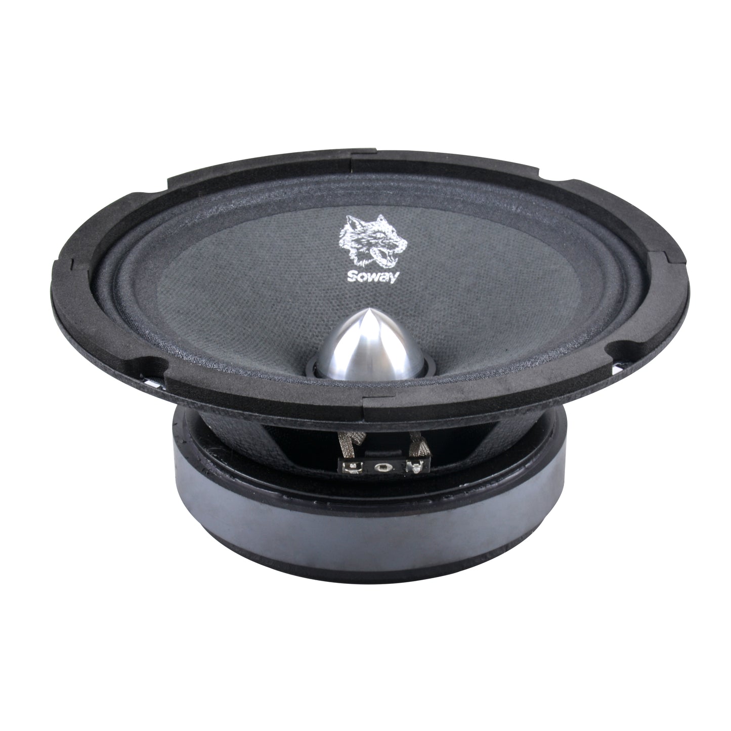 Soway SM606 6.5" 200W Peak 100W RMS Midrange Speaker (Black Iron Basket)